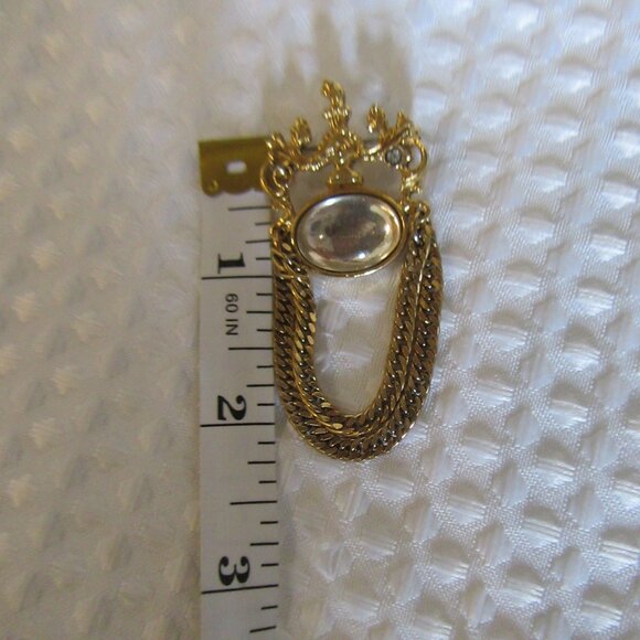 Vintage Brooch with Chains - Picture 7 of 7